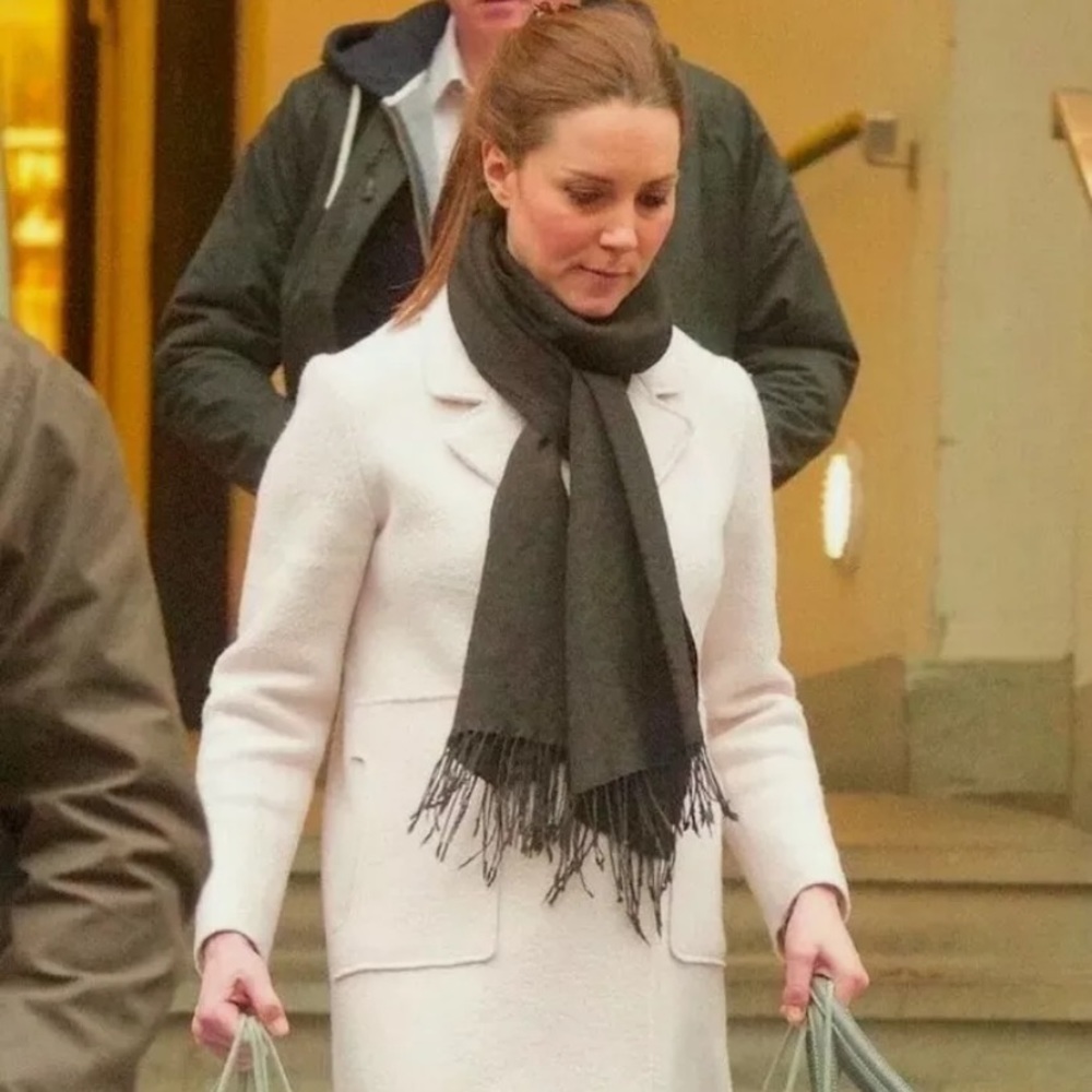 ZARA coat ASO Kate Middleton Duchess of Cambridge